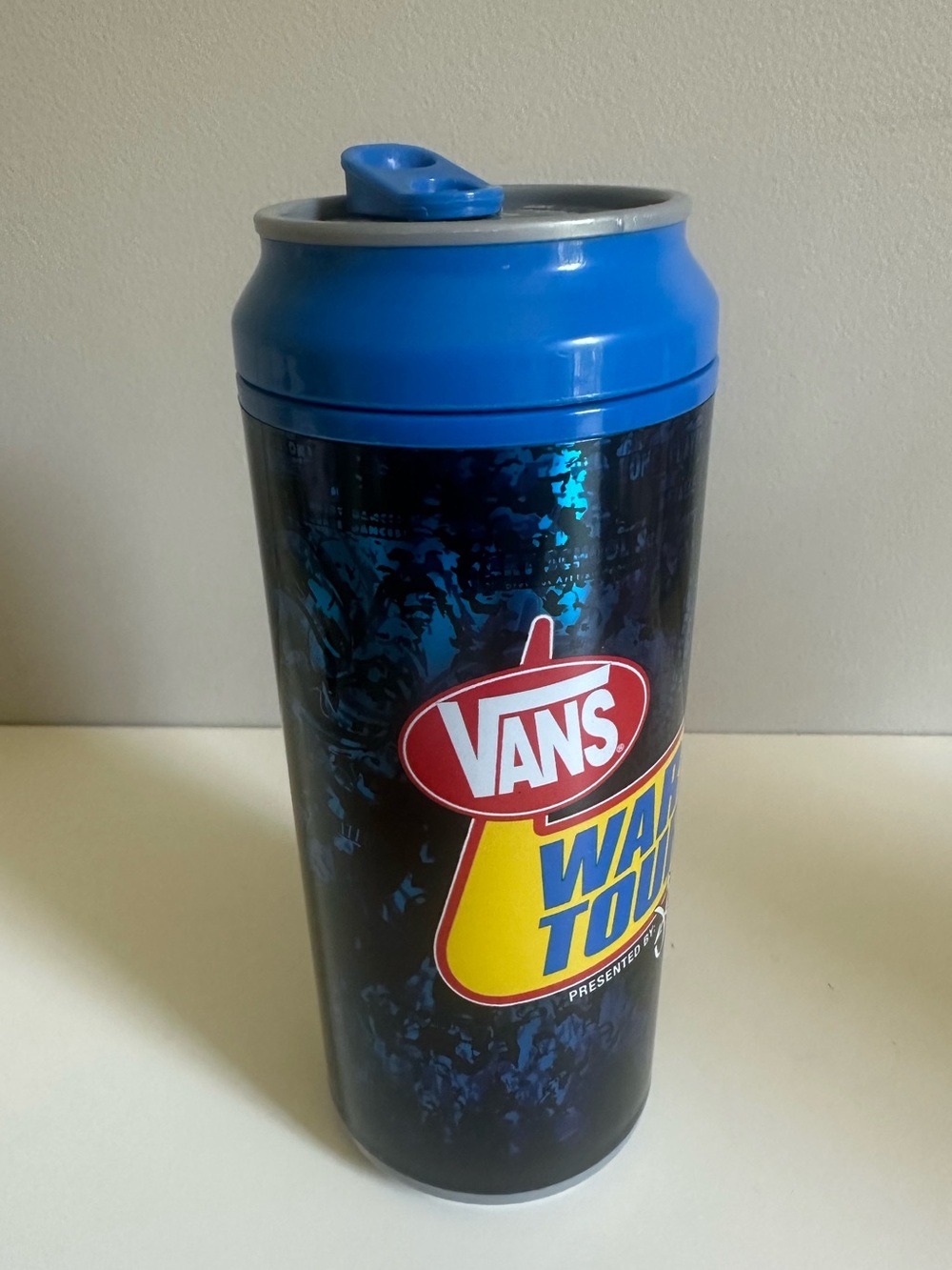 Cool Gear Vans Warped Tour 2014 Can Style Tumbler Cup Blue